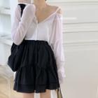 Jacket / Mini A-line Skirt