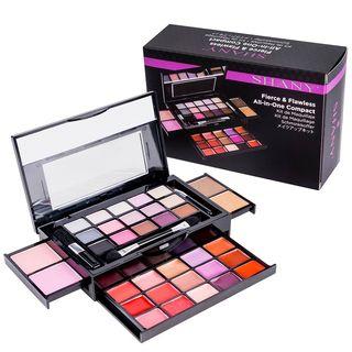 Shany - Fierce & Flawless All-in-one Makeup Kit With Eyeshadows, Lip Glosses, Blushes And Bronzers As Figure Shown