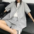 Reflective Short-sleeve Shirt / Shorts