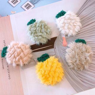 Chenille Pineapple Hair Clip