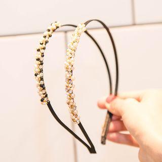 Faux Pearl Hair Band / Hair Comb