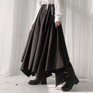 Plain Maxi Skort