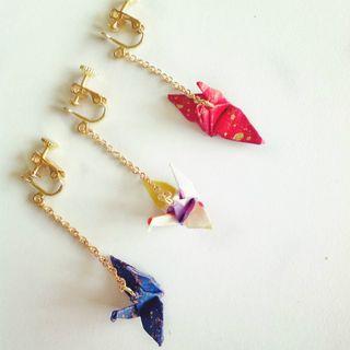 Origami Clip-on Earring