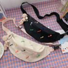 Pin Accent Waist Bag