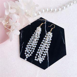 Fringed Earring As Shown In Figure - One Size
