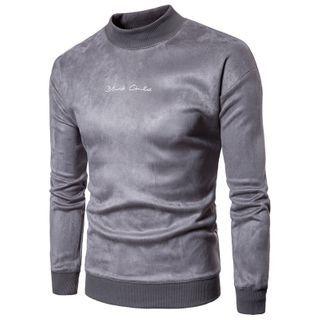 Plain Lettering Pullover