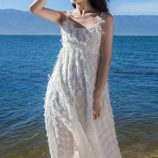 Fringe A-line Sundress