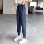 High Waist Straight Leg Jogger Pants (various Designs)
