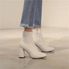Cowboy Chunky-heel Ankle Boots