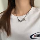 Geometry Chain Necklace Silver - One Size
