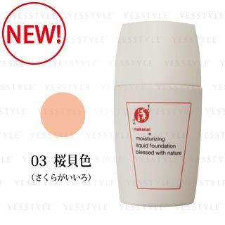Makanai Cosmetics - Moisturizing Liquid Foundation (#03 Cherry Shell Pink) 25ml