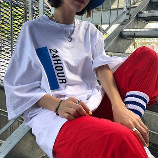 Palmtree And Soda Lettering Oversized T-shirt Vol.6