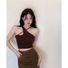 Halter Plain Top Coffee - One Size