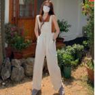Straight Leg Wide Leg Dungaree