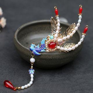 Phoenix Freshwater Pearl Fringed Hair Stick (various Designs)