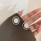 Glaze Alloy Earring 1 Pair - Earrings - Gold - One Size