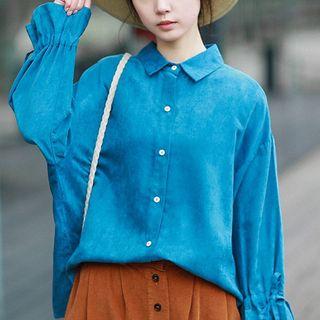 Faux Suede Shirt