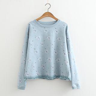 Fringed Star Long-sleeve T-shirt