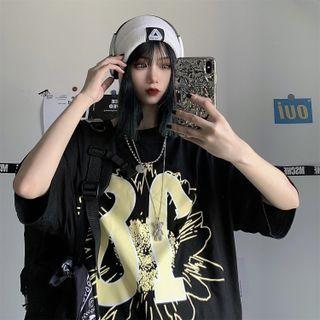 Number Printed T-shirt
