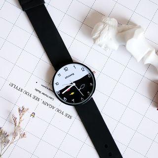 Fish Silicone Strap Watch