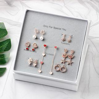 Set: Rhinestone Dangle Earring (assorted Designs)