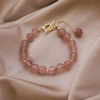 Beaded Gemstone Bracelet As Shown In Figure - One Size