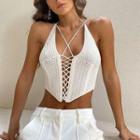 Knit Cutout Camisole Top