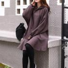 Dropwaist Hooded Pullover