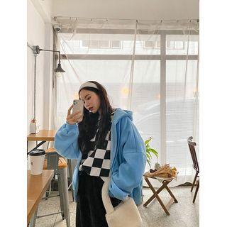 Zip-up Multicolor Hoodie