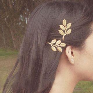 Alloy Branches Hair Clip As Shown In Figure - One Size
