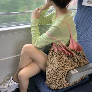 Reversible Tote Bag As Shown In Figure - One Size