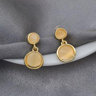 Geometric Bead Drop Earrings Era080 - 15 - One Size