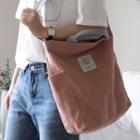 Two-tone Fabric Tote Bag