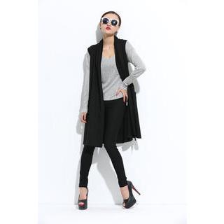 Knit Long Vest