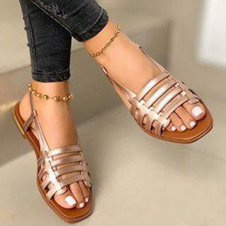 Caged Slingback Sandals