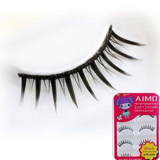 False Eyelashes(5 Pairs) As Shown In Figure - One Size