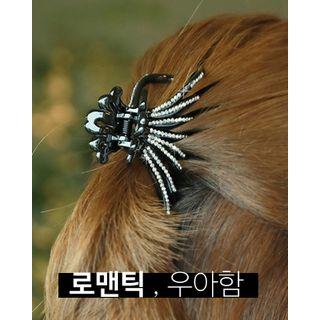 Rhinestone Pav  Prong Hair Claw