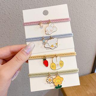 Set: Alloy Animal Hair Tie
