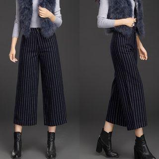 Pinstripe Knit Pants