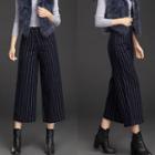 Pinstripe Knit Pants