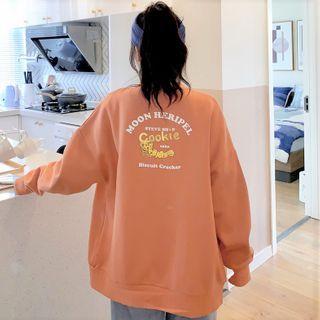 Long-sleeve Printed Cardigan