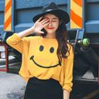 Smiley Face Long-sleeve T-shirt