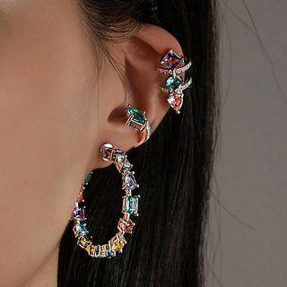 Rhinestone Ear Cuff / Earring