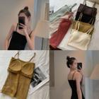 Spaghetti Strap Padded Camisole Top