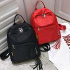 Tasseled Lightweight Backpack / Mini Backpack