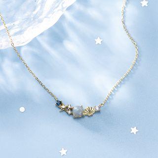 Shell Necklace Ale159x - Gold - One Size