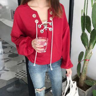 Tie-up Pullover