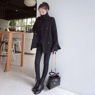 Double-breasted Bell-sleeve Jacket