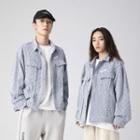 Argyle Button-up Jacket