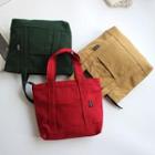 Zip Canvas Lunch Bag